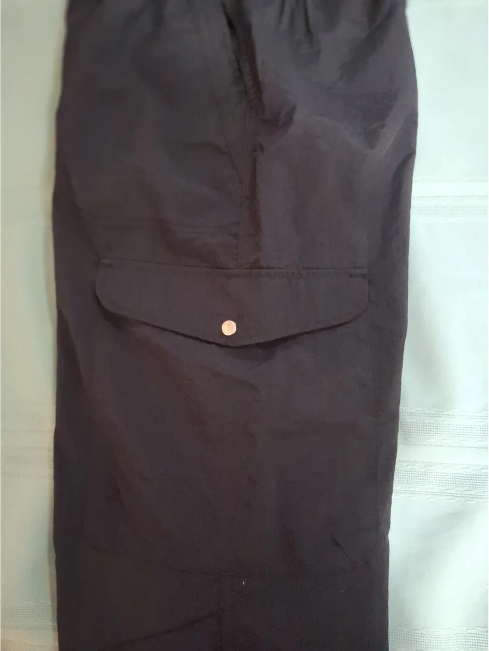 Bershka Cargo Pants with Elastic Waistband Size XS